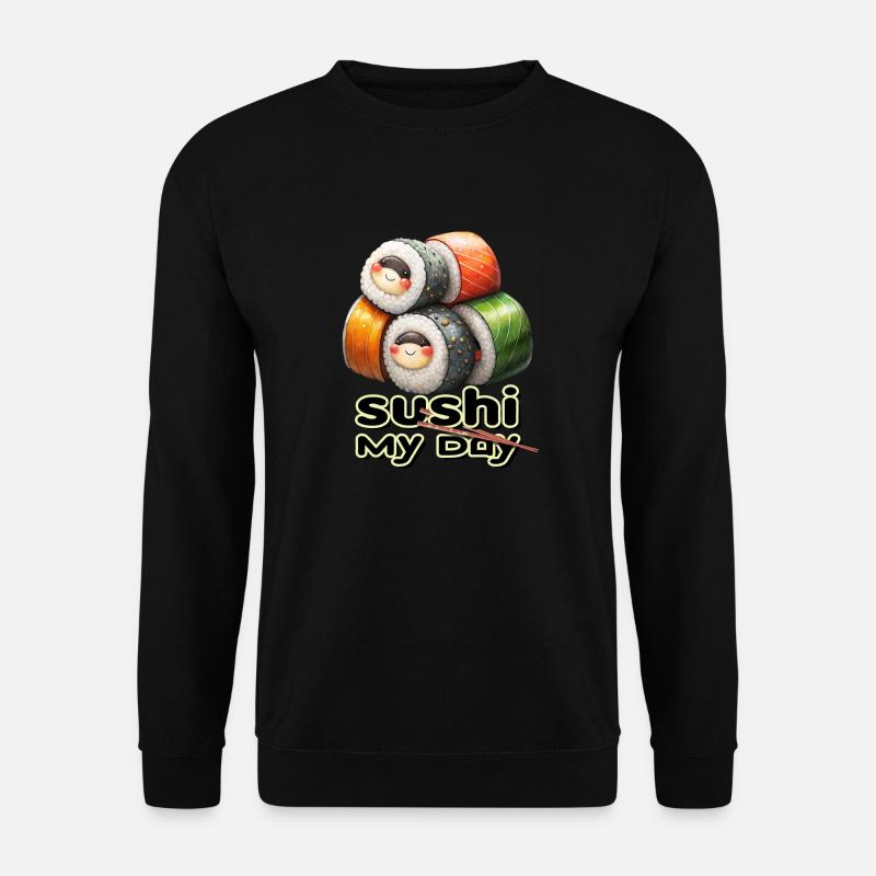 Sushi My Day - Unisex Sweatshirt - black