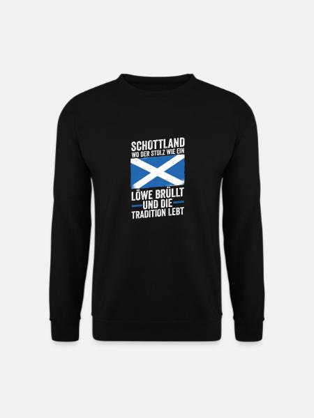 Schotten Schottisch Schottland - Unisex Pullover - Schwarz
