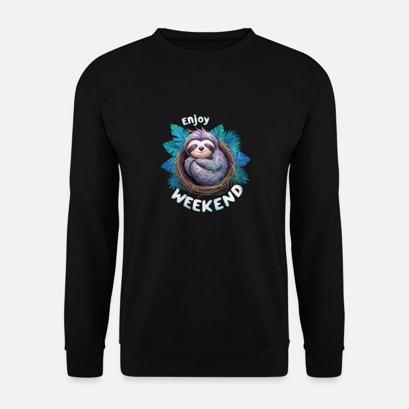 PROFITEZ DU WEEK-END - Sweat-shirt Unisexe - noir