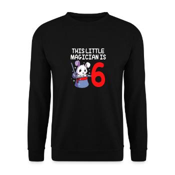 Sorcier - Sweat-shirt Unisexe - noir - Devant - Alina (178cm) & Michal (187cm)