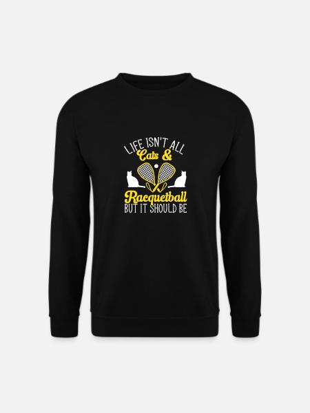 Racquetball Player Racquetball - Unisex Sweatshirt - black
