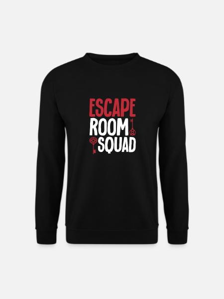 Salle d’évasion - Sweat-shirt Unisexe - noir