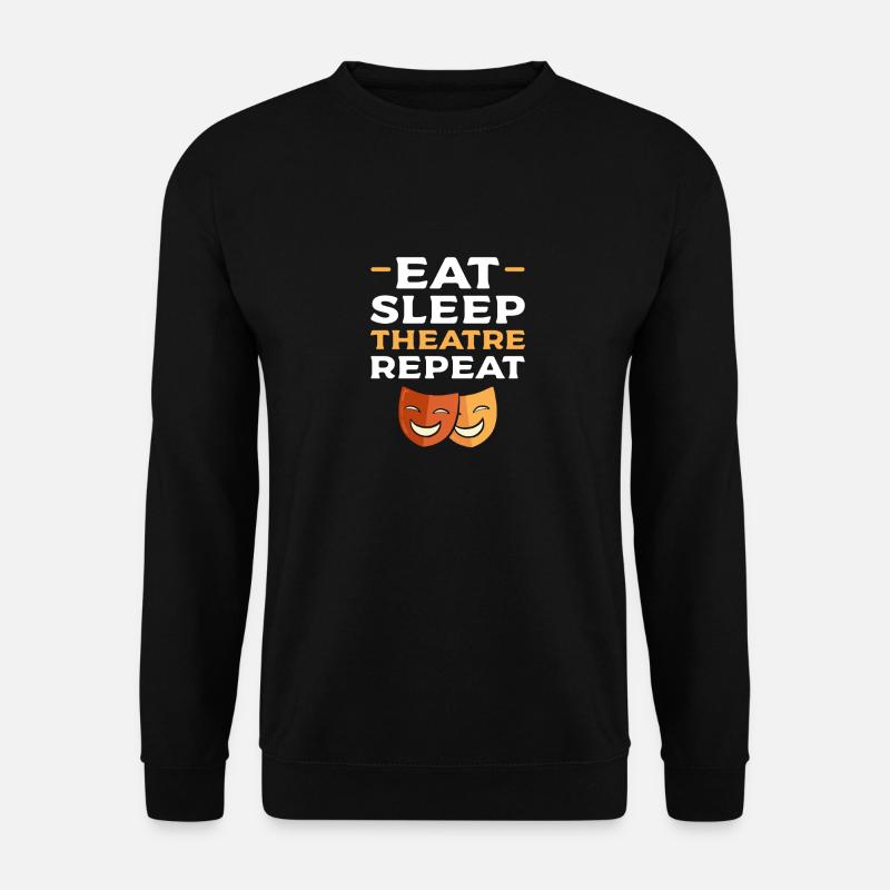Theater - Unisex Pullover - Schwarz