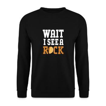 Géologue Géologie - Sweat-shirt Unisexe - noir - Devant - Alina (178cm) & Michal (187cm)