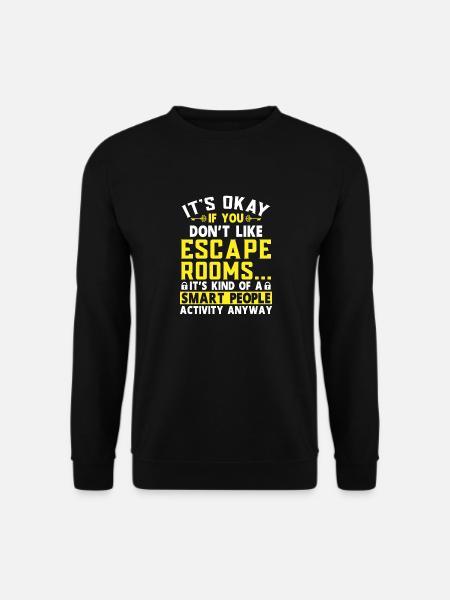 Escape Room - Unisex Sweatshirt - black