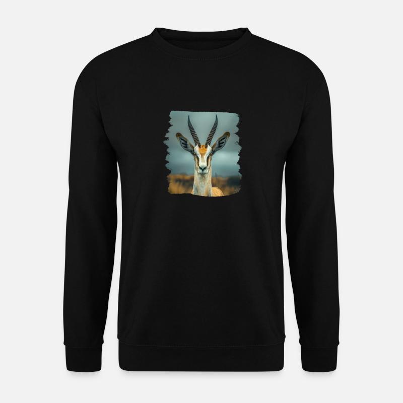 Antelope Antilopen Antilope - Unisex Pullover - Schwarz