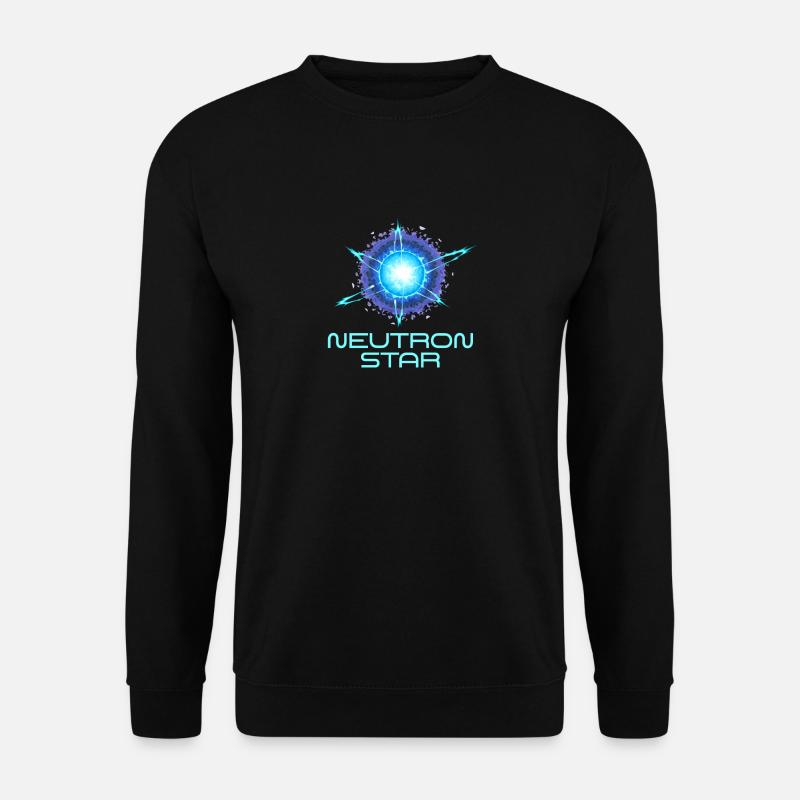 Neutrons Star Science Universe - Unisex Sweatshirt - black