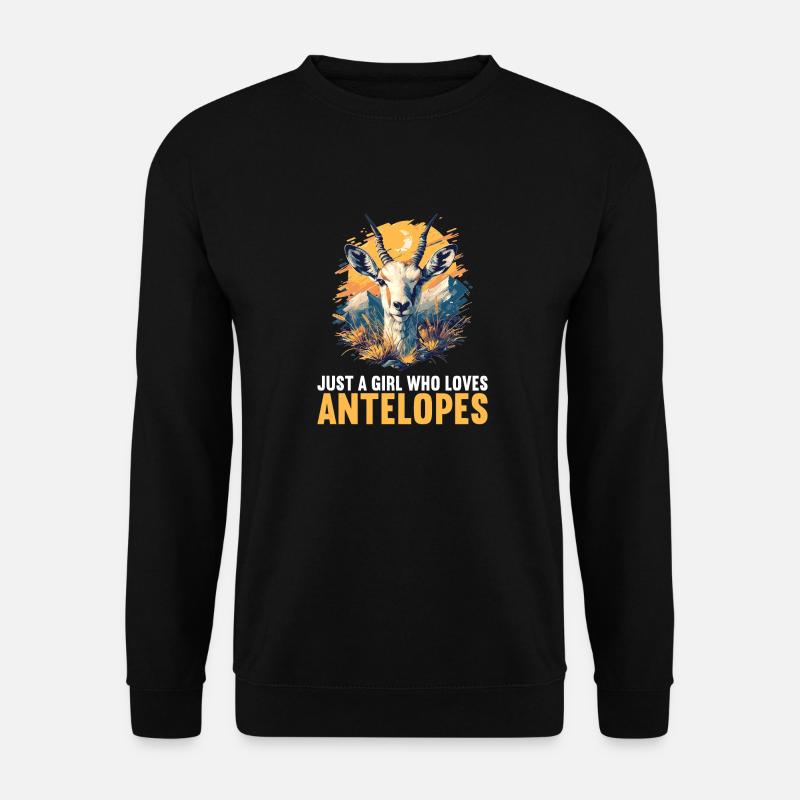 Antelope Antilopen Antilope - Unisex Sweatshirt - black