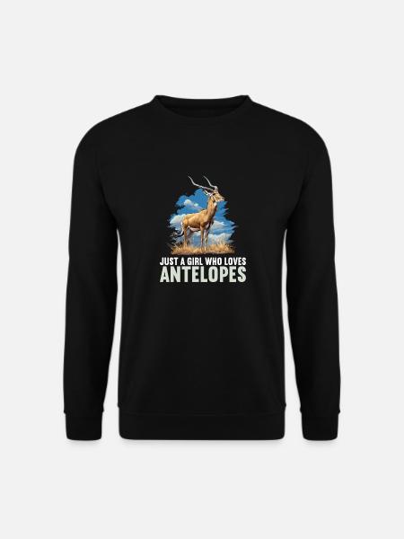 Antelope Antilopen Antilope - Unisex Sweatshirt - black