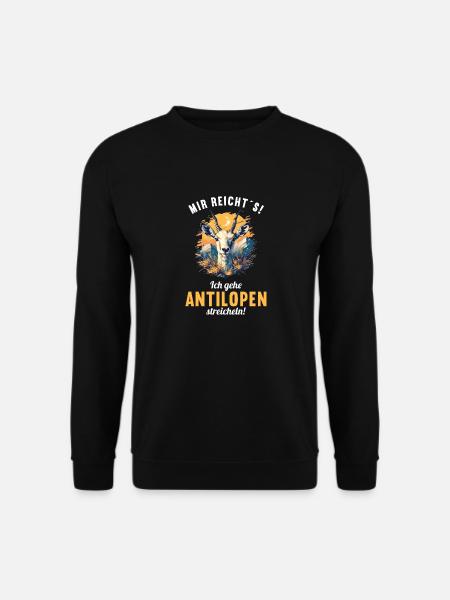 Antelope Antilopen Antilope - Unisex Sweatshirt - black