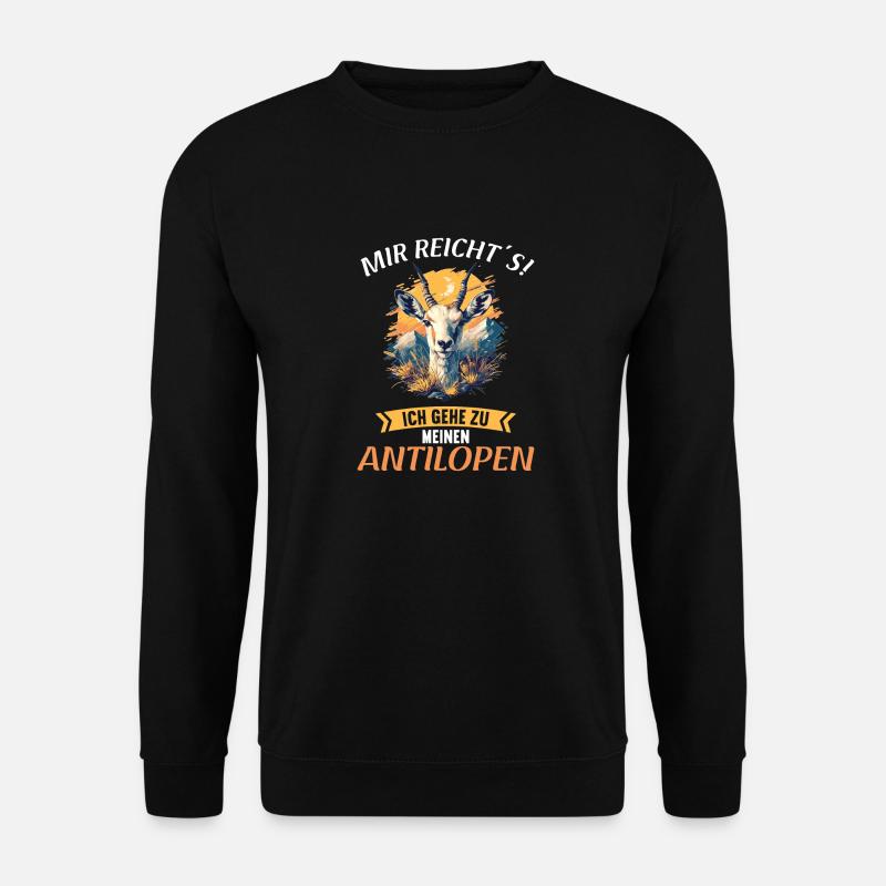 Antelope Antilopen Antilope - Unisex Sweatshirt - black