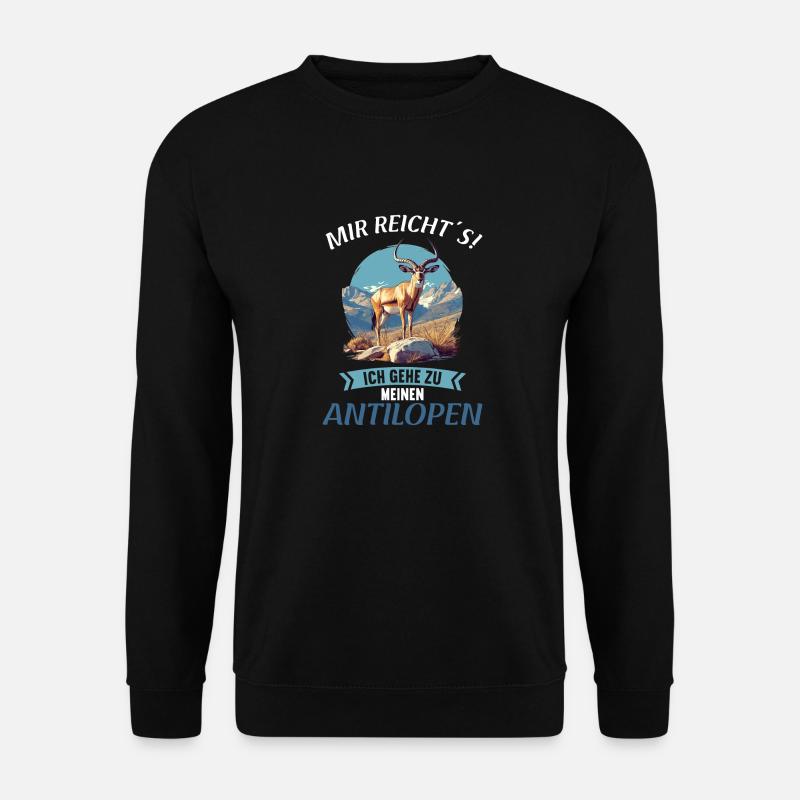 Antelope Antilopen Antilope - Unisex Sweatshirt - black