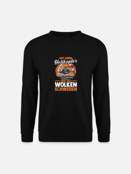 Pilot Helicopter Helicopter - Unisex Sweatshirt - black