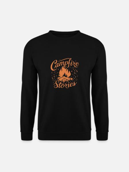 CAMPFIRE STORIES - Unisex Sweatshirt - black