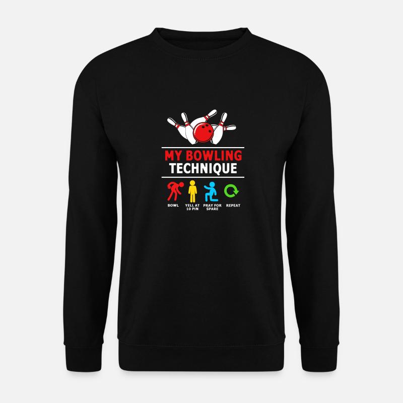 Bowling - Unisex Sweatshirt - black