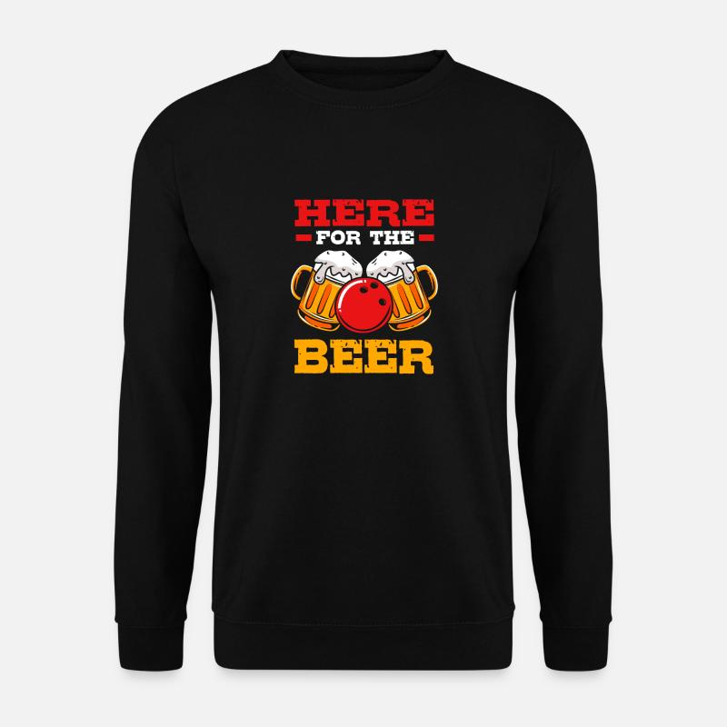 Bowling - Unisex Pullover - Schwarz