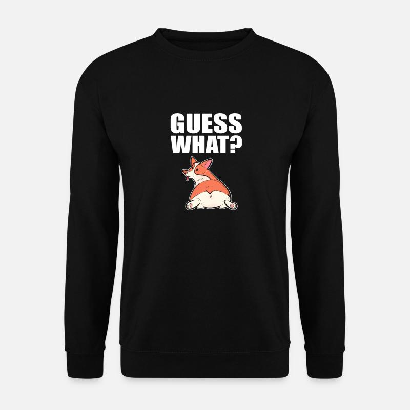 Corgi - Sweat-shirt Unisexe - noir