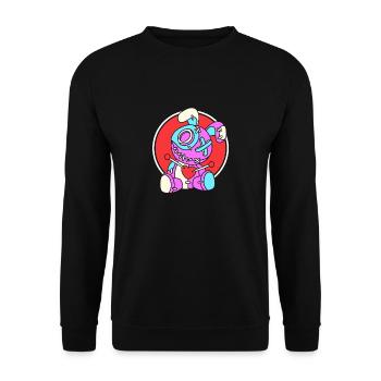 Vaudou - Sweat-shirt Unisexe - noir - Devant - Alina (178cm) & Michal (187cm)