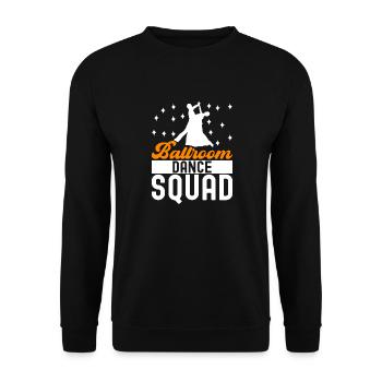 Ballsaal Tanz Ballsaaltänzer Gesellschaftstänzer - Unisex Pullover - Schwarz - Vorne - Alina (178cm) & Michal (187cm)