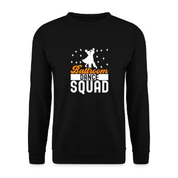 Ballsaal Tanz Ballsaaltänzer Gesellschaftstänzer - Unisex Pullover - Schwarz - Vorne - Alina (178cm) & Michal (187cm)