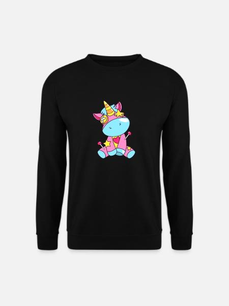 Voodoo Einhorn - Unisex Pullover - Schwarz