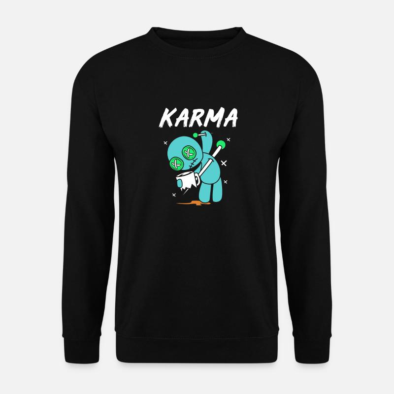 Voodoo Karma - Unisex Sweatshirt - black