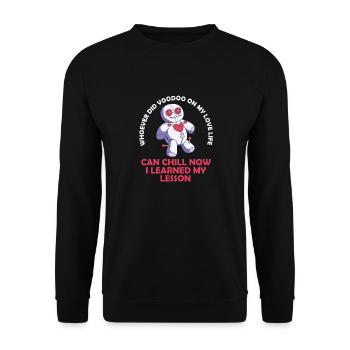 Vaudou - Sweat-shirt Unisexe - noir - Devant - Alina (178cm) & Michal (187cm)