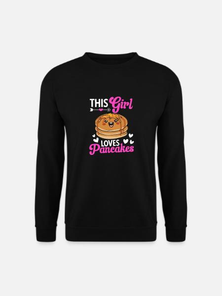 Pancake Breakfast Pancakes - Unisex Sweatshirt - black