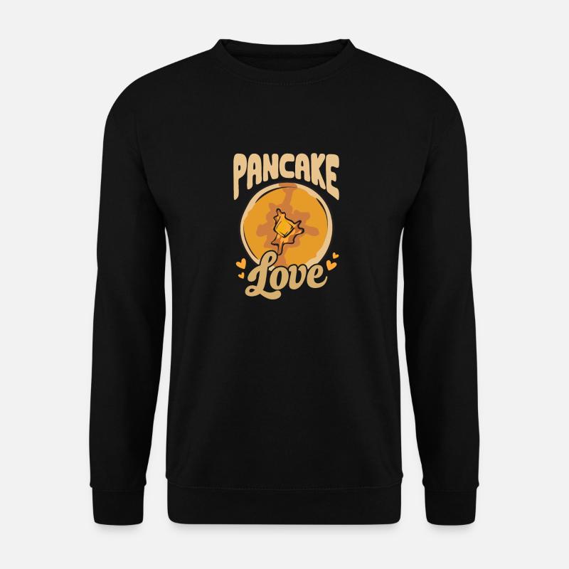 Pancake Breakfast Pancakes - Unisex Sweatshirt - black