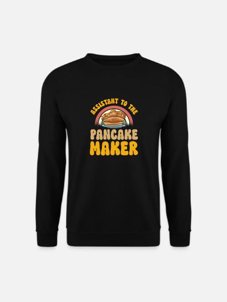 Pancake Breakfast Pancakes - Unisex Sweatshirt - black