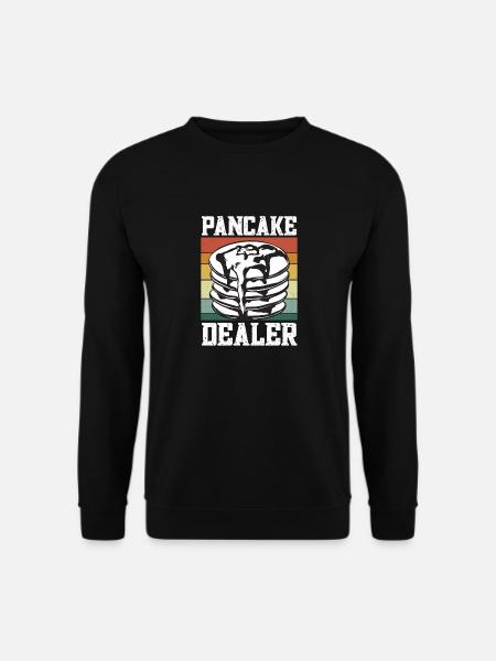 Pancake Breakfast Pancakes - Unisex Sweatshirt - black