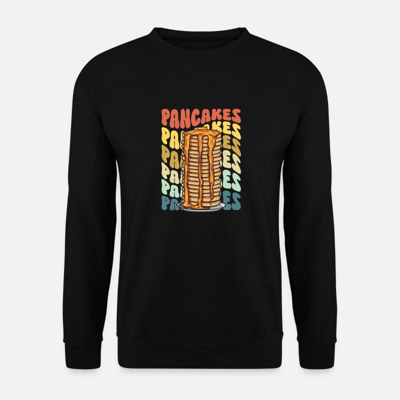 Pancake Breakfast Pancakes - Unisex Sweatshirt - black