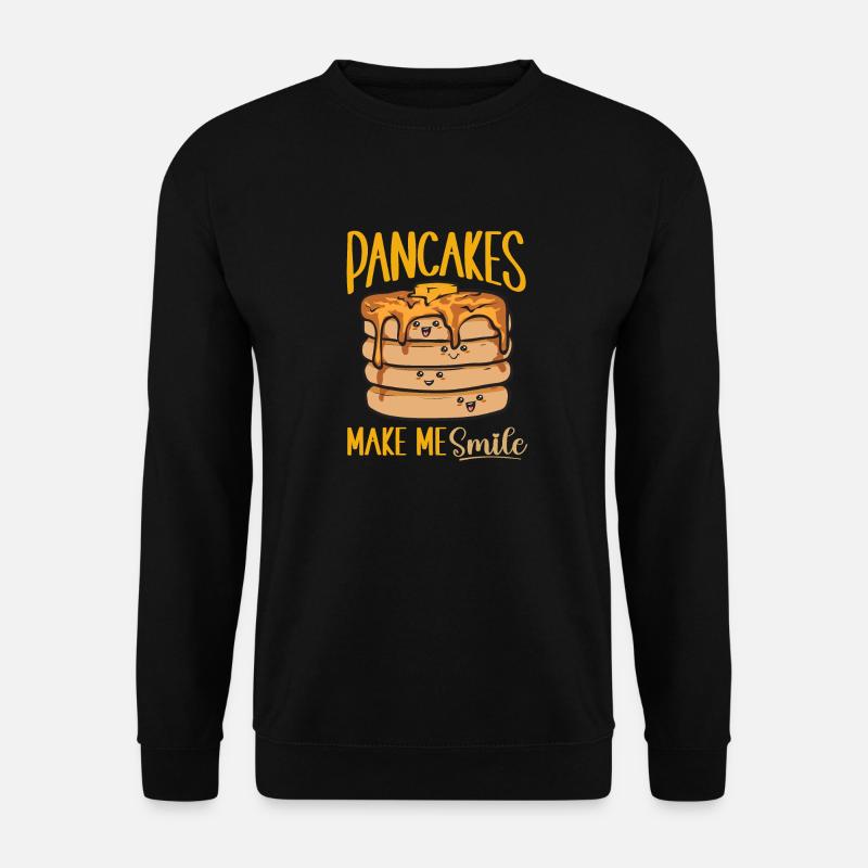 Pancake Breakfast Pancakes - Unisex Sweatshirt - black