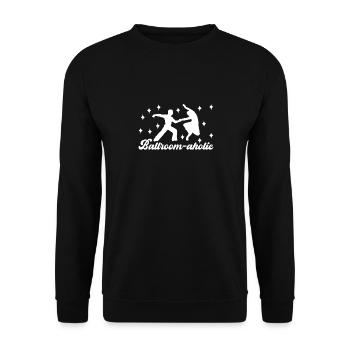 Ballsaal Tanz Ballsaaltänzer Gesellschaftstänzer - Unisex Pullover - Schwarz - Vorne - Alina (178cm) & Michal (187cm)