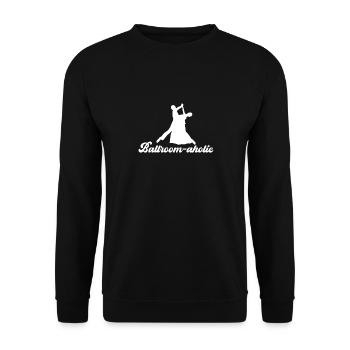 Ballsaal Tanz Ballsaaltänzer Gesellschaftstänzer - Unisex Pullover - Schwarz - Vorne - Alina (178cm) & Michal (187cm)