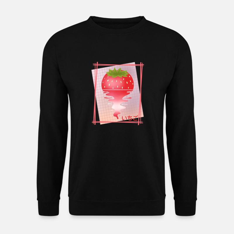 Strawberry Sunset Tea - Unisex Sweatshirt - black