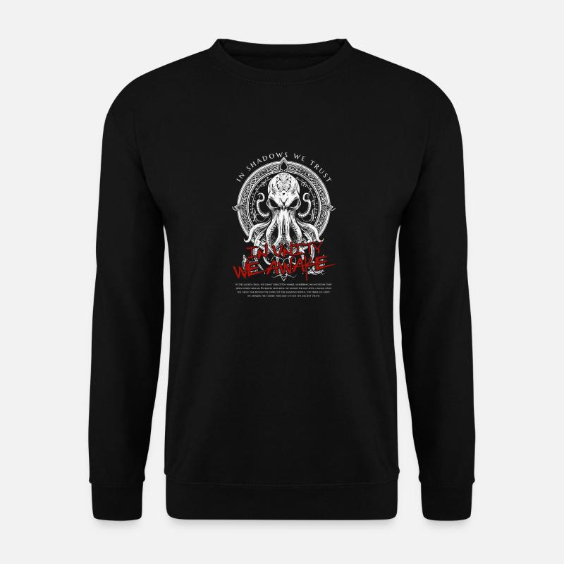 Unity Awake - Cthulhu Cult Lovecraft Necronomicon - Sweat-shirt Unisexe - noir