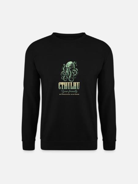 Nightmare - Cthulhu Kult Lovecraft Necronomicon - Unisex Pullover - Schwarz
