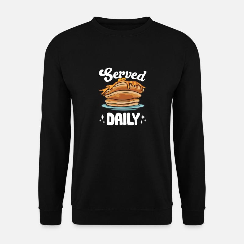 Pancake Breakfast Pancakes - Unisex Sweatshirt - black