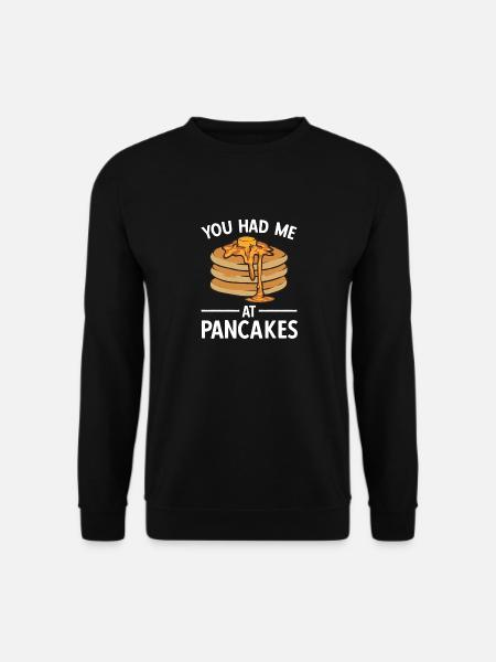 Pancake Breakfast Pancakes - Unisex Sweatshirt - black