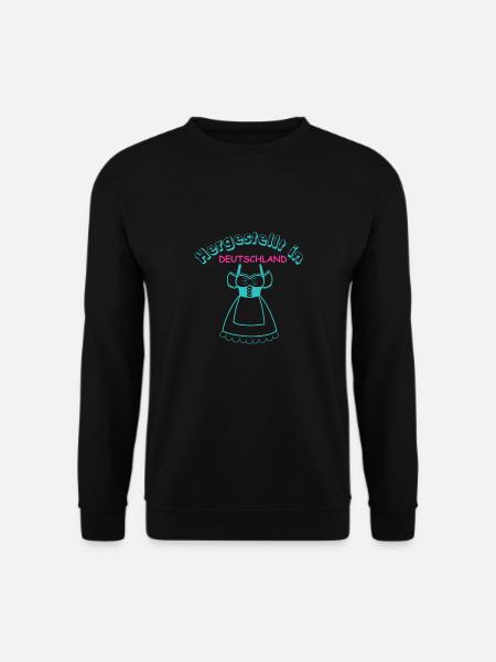 Germany, Deutschland, German, Patriotismus - 13 - Unisex Pullover - Schwarz