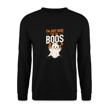 Barman Mixologue Halloween Jeu de mots - Sweat-shirt Unisexe - noir - Devant - Alina (178cm) & Michal (187cm)