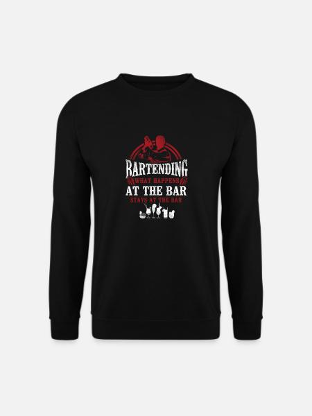 Bartender Mixologist Bartending - Unisex Sweatshirt - black