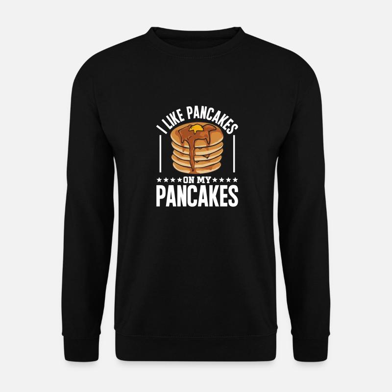 Pancake Breakfast Pancakes - Unisex Sweatshirt - black