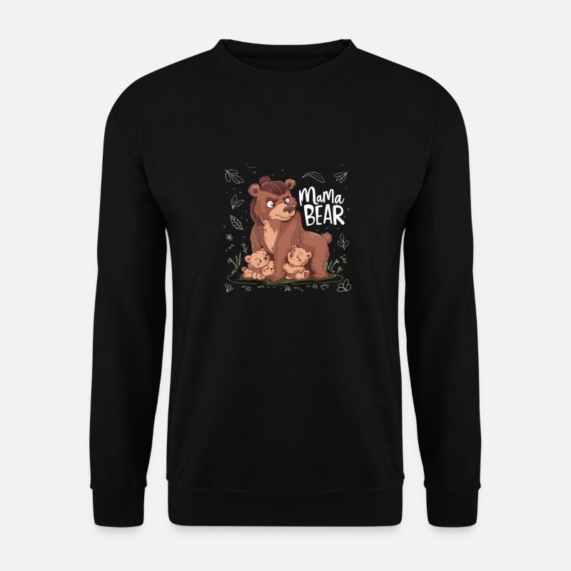 MAMA BEAR - Unisex Sweatshirt - black