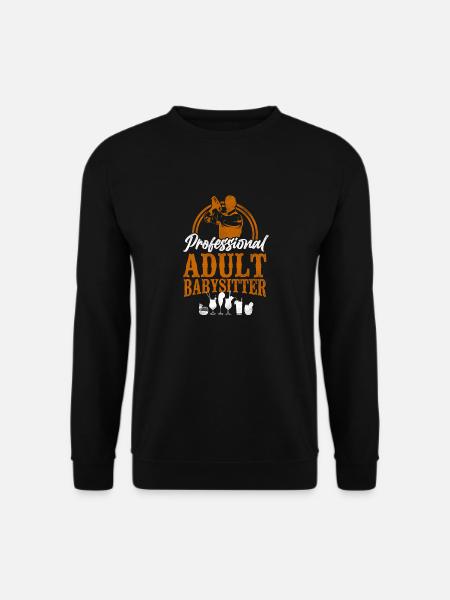 Bartender Mixologist Professional - Unisex Pullover - Schwarz
