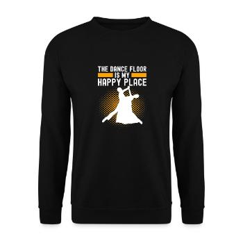 Ballroom Dance Ballroom Dancers Ballroom Dancers - Unisex Sweatshirt - black - Front - Alina (178cm) & Michal (187cm)