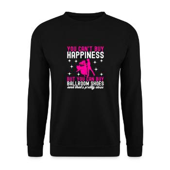 Ballroom Dance Ballroom Dancers Ballroom Dancers - Unisex Sweatshirt - black - Front - Alina (178cm) & Michal (187cm)