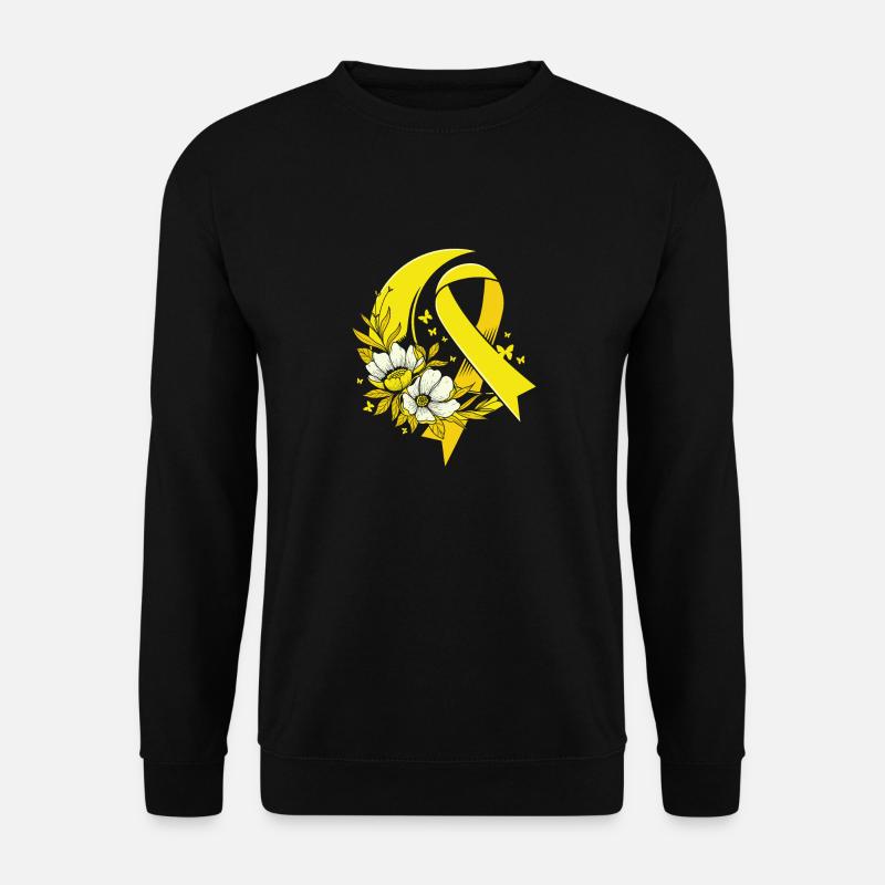Krebs Kind Krebs-Überlebender - Unisex Pullover - Schwarz