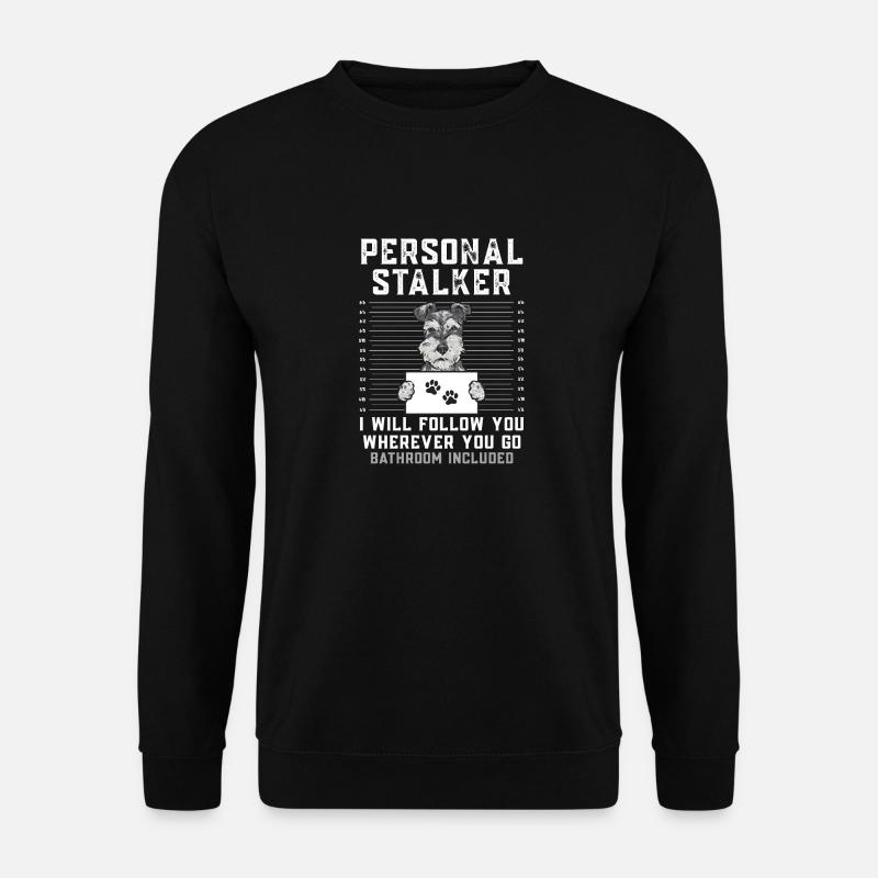 Miniature Schnauzer Dog Schnauzer - Unisex Sweatshirt - black